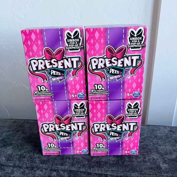 NIB Present Pets Mini- 4 Pack - Picture 1 of 8